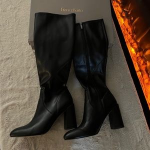 Franco  Sarto Black Knee High Boots